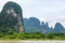 Karst peaks in Xingping Town