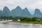 Karst peaks in Xingping Town