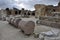 Karthago, Unesco world heritage site with the roman ruins and reliquies in Tunisia