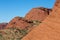 Karu lookout in the Kata Tjuta monolits area in Yulara, Ayers Rock, Red Center, Australia