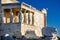 Karyatides statues, Erehtheio, on the Acropolis in Athens.