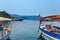 Kas, Turkey - August 5 2021: touristik marine view