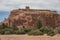 Kasbah Ait Ben Haddou in the Atlas Mountains of Morocco. Medieval fortification city, UNESCO World Heritage Site.