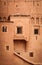 Kasbah Taourirt. Detail facade. Ouarzazate. Morocco.