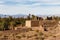 Kasbah, Traditional berber clay settlement in Sahara desert, Morocco