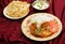 Kashmiri chicken raita and pappadums