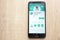 Kaspersky Mobile Antivirus: AppLock and Web Security app on Google Play Store website displayed on Huawei Y6 2018 smartphone