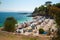 Kassiopi Beach, Corfu Island, Greece.