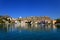 Kastellorizo old port , Greek island at dodecanese