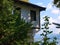 Kastoria, Greece, traditional architecture monastery building near the lake Orestiada