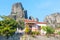 Kastraki village under the rocks of Meteora, Greece