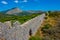 Kastro Kelephas castle in Greek peninsula Peloponnese