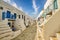 Kastro narrow road in Chora Folegandros