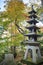 Kasumiga-ike Pond at Kenrokuen Garden in Kanazawa