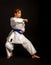 Kata karate girl