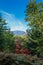 Katahdin mountain in Baxter State Park on an early fall afternoon