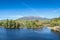 Katahdin mountain in Baxter State Park on an early fall afternoon