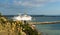 KATAKOLO, GREECE - October 31, 2017: Costa Neoclassica cruise ship anchoring at the port of Katakalon