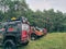 Katana Jimny Off road 4x4 in nature background