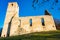 Katarinka - Church and Monastery of St. Catherine ruins in Dechtice, Slovakia