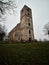 Katarinka - Church and Monastery of St. Catherine ruins in Dechtice, Slovakia