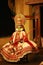 Kathakali, the most beautiful Art form of Kerala, God`s own Country.facial expression of famous indian classical dance kathakali.