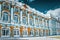 Katherine`s Palace hall in Tsarskoe Selo Pushkin