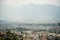 Kathmandu. Beautiful view of the city from Boudha Stupa