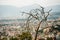 Kathmandu. Beautiful view of the city from Boudha Stupa