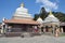 Kathmandu, Nepal, Septenber, 29, 2013, People walking in the temple complex of Pashupatinath