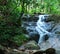 Kathu Waterfall, hidden in the jungle in the province of Phuket, Thailand.