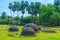 Kathurugoda Ancient Vihara located near Jaffna in Sri Lanka