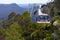 Katoomba Scenic World Cableway descends into the Jamison Valley