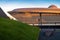 Katowice, Silesia, Poland June 4, 2021: View on the Spodek Arena seen .through the roof of International Congress Centre