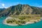 The Katun river in the Altai mountains