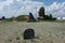 Katyn Monument. This memorial commemorates the massacre in Katyn. Summer sunny day