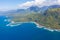 Kauai from helicopter
