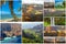 Kauai landscapes collage