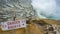 Kawah Ijen, Indonesia, 06.04.2013.The descending path towards dangerous Kawah Ijen crater