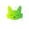 Kawaii avatar sweet fox icon. Element of kawaii style illustration icon