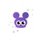 Kawaii avatar sweet mouse icon. Element of kawaii style illustration icon