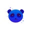 Kawaii avatar sweet panda icon. Element of kawaii style illustration icon