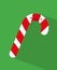 Kawaii candy icon. Merry Christmas design. vector graphic
