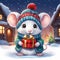 Kawaii Chibi Mouse\'s Christmas Surprise
