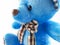 Kawaii collection Blue teddy bear plush figure