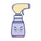 Kawaii cute angry spray bottle
