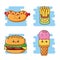 Kawaii fast food