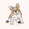 Kawaii funny pet puppy french bulldog breeds