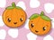 Kawaii pumpkin icons