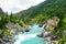 Kawarau river and forest ,Queenstown, New Zealand